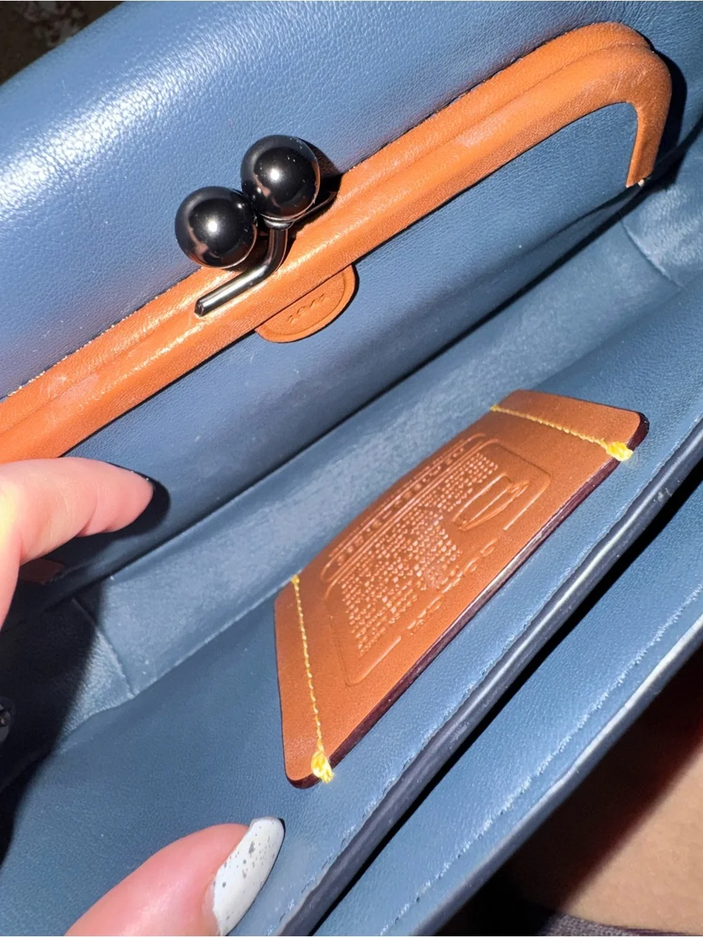 Coach 1941 Dinky Light Blue Crossbody